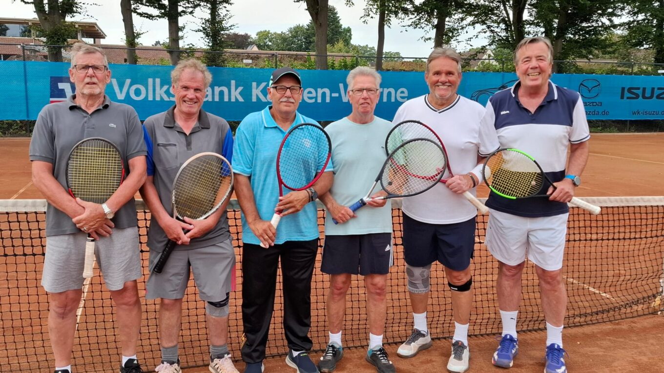 Herren 65 steigen in die Westfalenliga auf